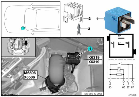 Relay for 2014 BMW Z4 35i #0