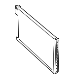 3R3Z19712AA - HVAC: Condenser for Ford: Mustang Image