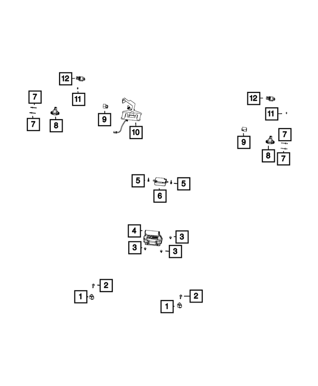 68312943AB - : Occupant Restraint Module for Mopar Image