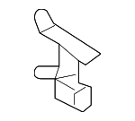 1L2Z7860328AA - Body: Track Assembly Bracket for Ford: Five Hundred, Freestyle | Mercury: Montego Image