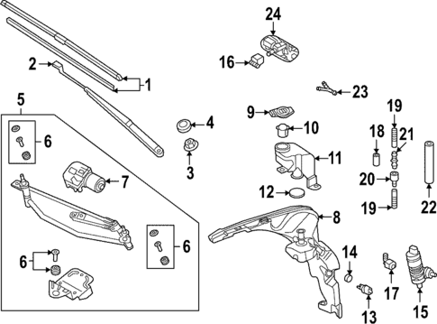 Wipers for 2023 Volkswagen Arteon #0