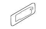 80652ET000 - Body: Exterior Door Handle Gasket for Nissan Image