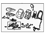 84186673 - Body: Seat Assembly for Chevrolet: Malibu Image