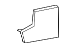 1K9863820 - Body: Sound Absorber for Volkswagen Image