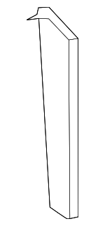 1K9867844 - Body: Sound Absorber for Volkswagen Image