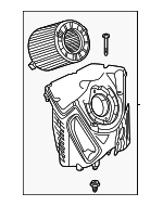8W0133837R - Engine: Air Cleaner Assembly for Audi Image