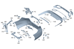 2068854703 - Bumper/Fender/Hood: Trim, Bumper for Mercedes-Benz Image
