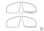 51167298162 - : Mirror Glass, Convex, Right for BMW Image