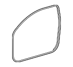 6231121060B1 - Body: Front Weather-strip for Scion: tC Image