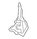 1J9809417A - Body: Pillar Reinforced for Volkswagen: Jetta Image