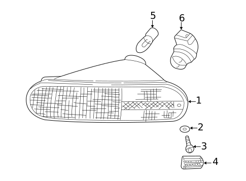 Bulbs - Chassis for 2004 Volkswagen Beetle #2