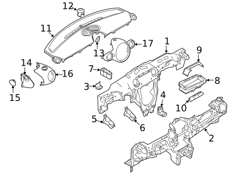 Instrument Panel for 2013 Mini Cooper #0
