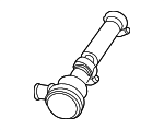4444261 - : Turbocharger Bypass Hose for Saab: 9-3, 900 Image