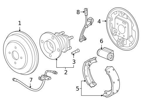Brake Components for 2016 Chevrolet Cruze Limited #2