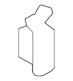 82401JK000 - Body: Upper Hinge for Nissan: Armada Image