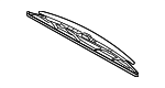 3A1955425A - Body: Wiper Blade for Volkswagen: Beetle, Passat Image