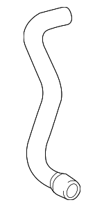 16572AA021 - Belts &amp; Cooling: 2005-2006 Toyota Sienna - Radiator Coolant Hose for Toyota: Sienna Image