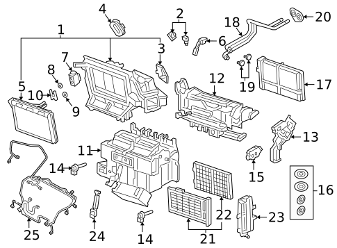 Evaporator Components for 2025 Audi A4 allroad #0