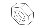 863553E000 - Body: Rear Molding Nut for Hyundai Image