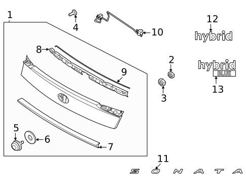 Parking Aid for 2020 Hyundai Sonata #1
