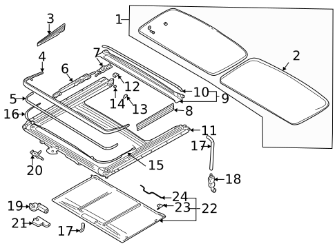 Sunroof for 2005 Volvo XC90 #0
