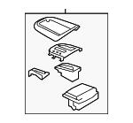 969411SX1B - Body: Shift Indicator for Nissan: Murano Image
