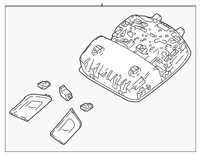 『kona☆』 Genuine 28220J9100 Lower Extension Duct Resonator For