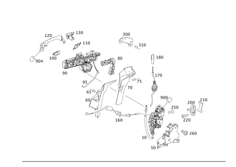 Locking System for 2013 Mercedes-Benz C 250 #0