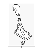 4G1713139AGIBR - : Shift Knob for Audi: A6, A6 Quattro, A7 Quattro Image