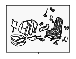 7110042M92E0 - : Seat Assembly for Toyota: RAV4 Image