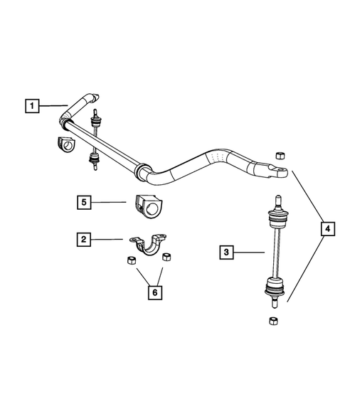 Front Stabilizer Bar for 2010 Dodge Viper #0