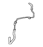 444060E011 - : Return Hose for Lexus: RX330 Image