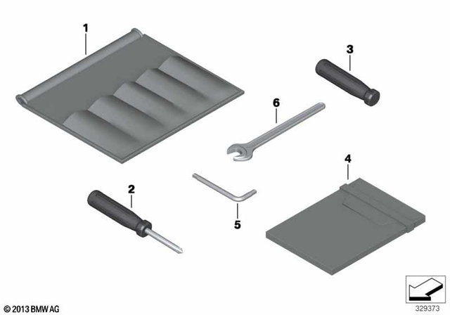 71117692709 - Parts and Accessories for Engine / Chassis: Tool Bag -  for BMW-Motorrad Image