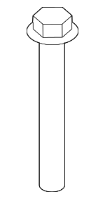 90037808801 - Body: Impact Bar Mount Bolt for Porsche: 911, Boxster, Cayman Image