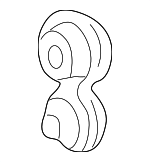 9257001J00 - HVAC: Evaporator Core Grommet for Nissan Image