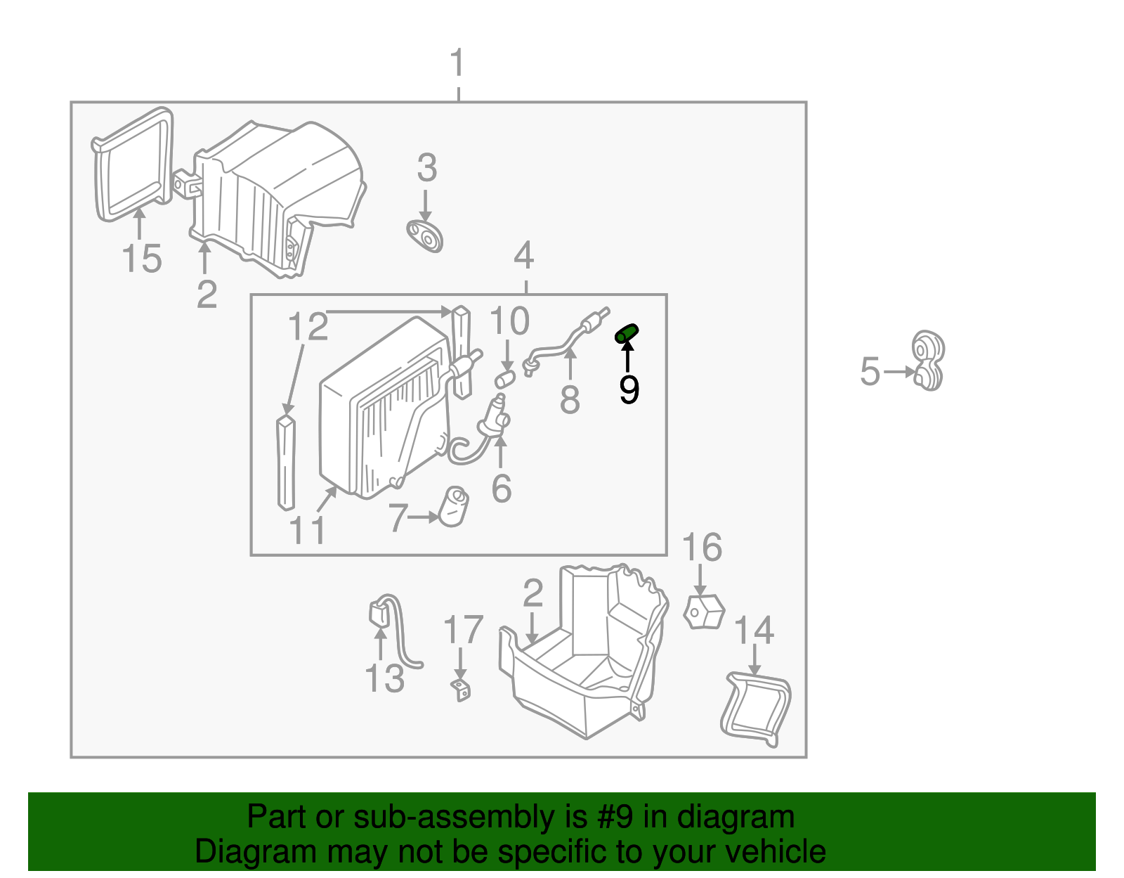 Inlet Tube Insulator - Nissan (92495-8B400)