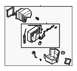 272707Z400 - : Evaporator Assembly for Nissan: Frontier, Xterra Image