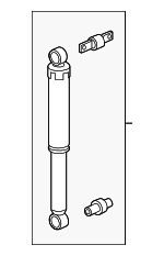 2012-2015 Honda Pilot - Shock Absorber Assembly Rear