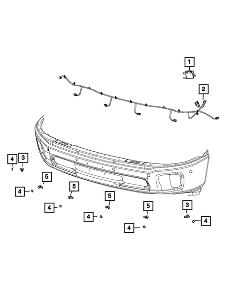 Park Assist for 2020 Ram 3500 #1