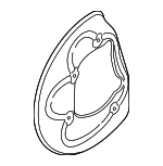 4H0615311F - Brakes: Splash Shield for Audi Image