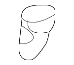 6786752020 - Body: Door Weather-strip Retainer for Scion: xA | Toyota: 4Runner, Echo, Land Cruiser, Prius C, Tacoma, Yaris Image