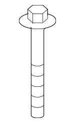 90037813501 - Suspension: Track Bar Bolt for Porsche: 911, Boxster Image