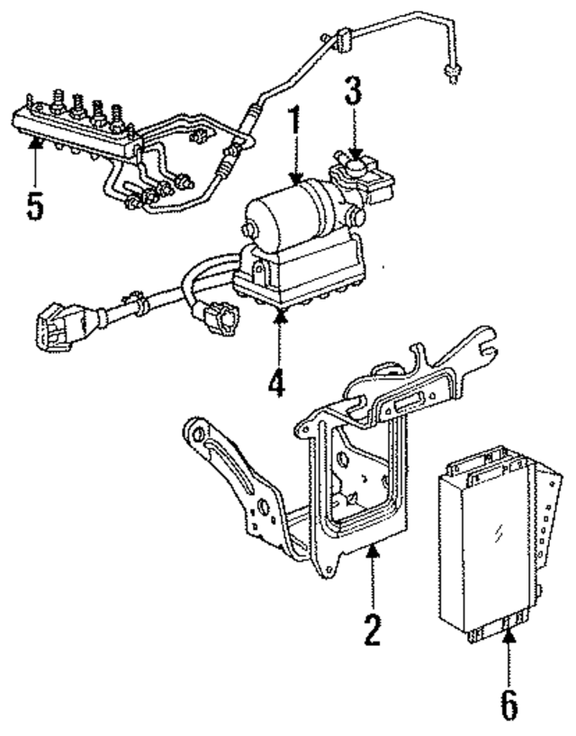 F3LY2C256A - Electrical: ABS Pump Assembly for Ford Image