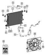 68092556AB - Cooling: Radiator Isolator for Mopar Image