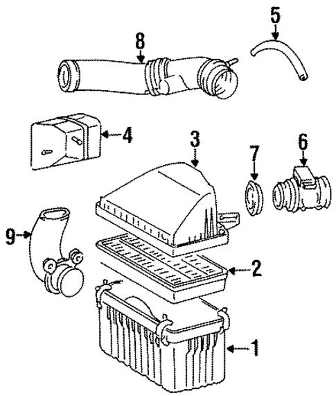 Powertrain Control for 1996 Toyota T100 #1