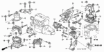 36536RAAA00 - Body/Air Conditioning: STAY A, AIR FLOW SENSOR for Honda Image