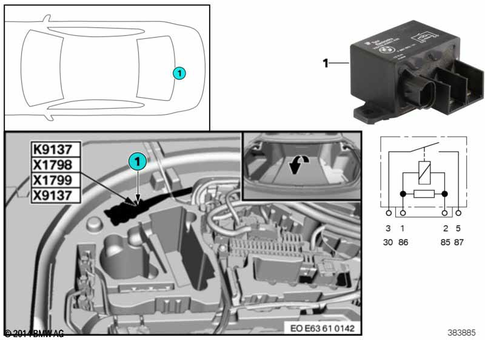 Relay for 2005 BMW 645Ci #10