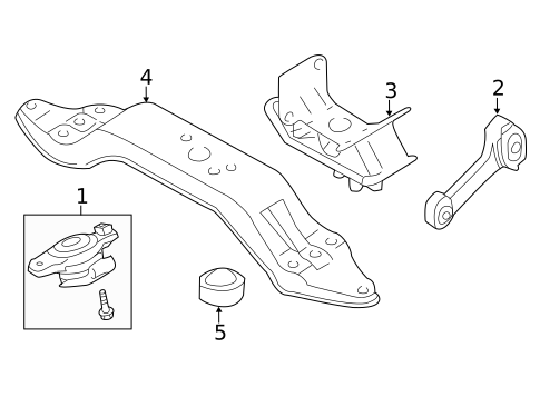 Mounts for 2023 Subaru Crosstrek #0