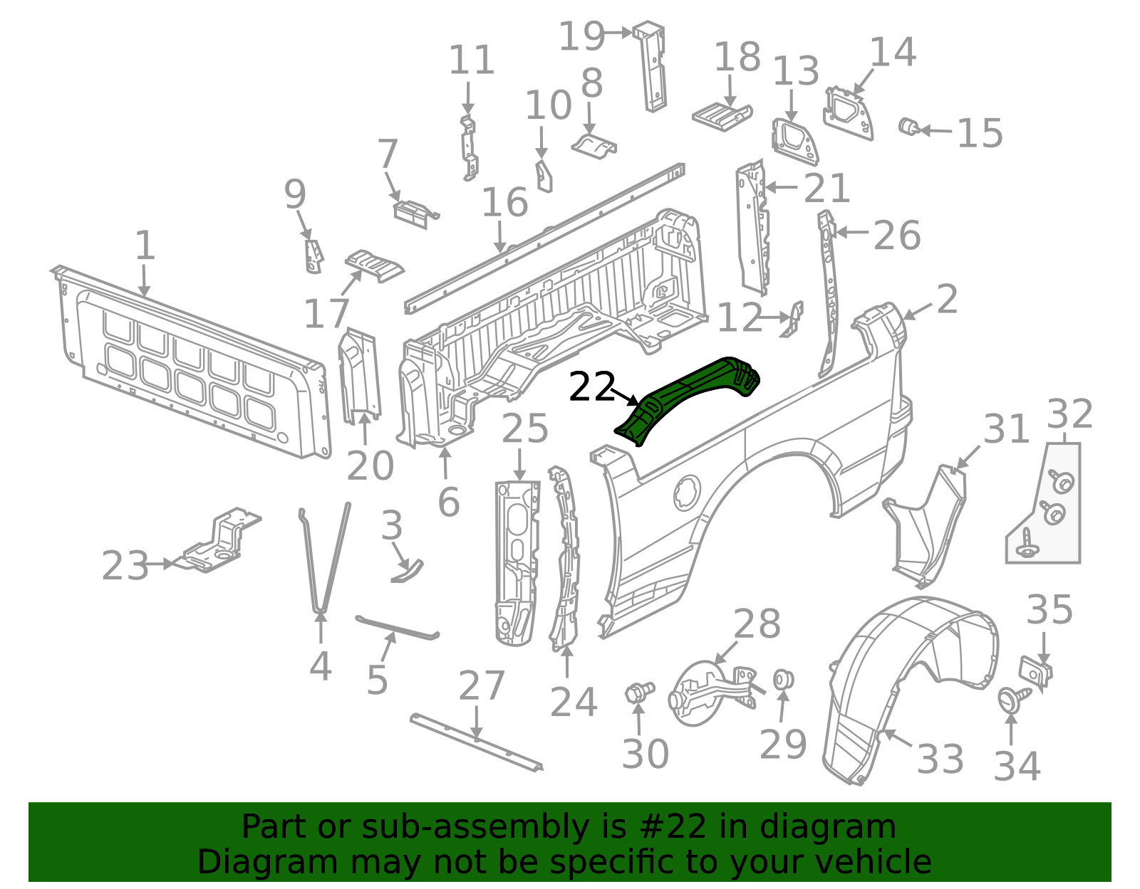 6ST29HL1AB - Rear Seat Back Cover | Mopar Parts Canada