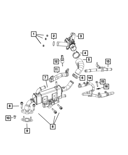EGR System for 2023 Dodge Durango #0